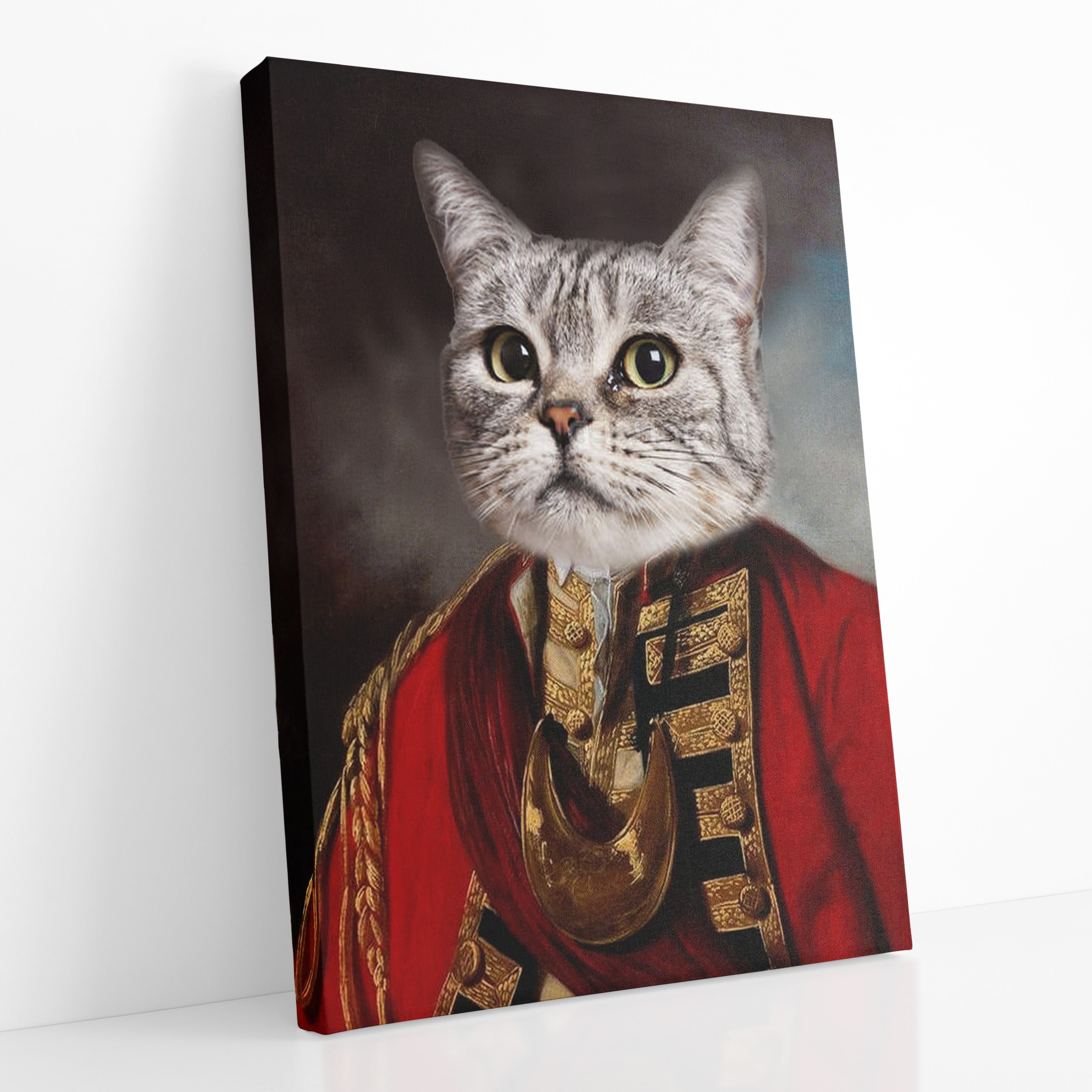 Cat Royal Regiment Canvas