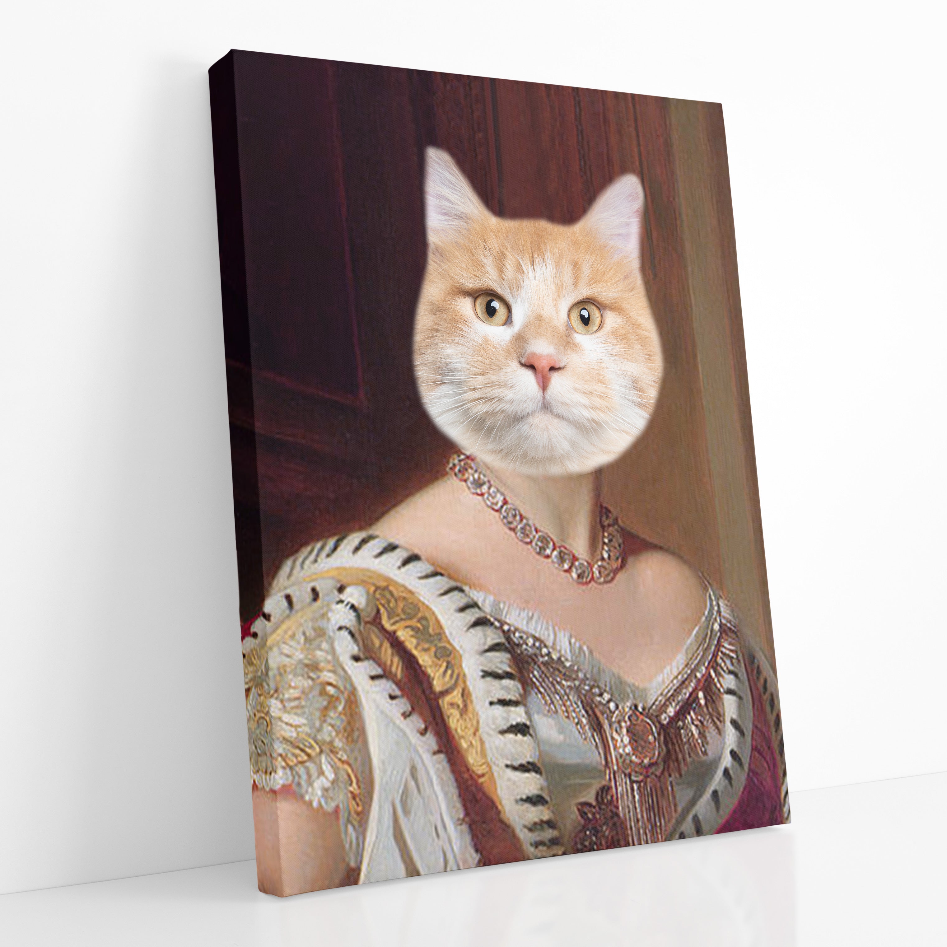 Cat Royal Lady Canvas