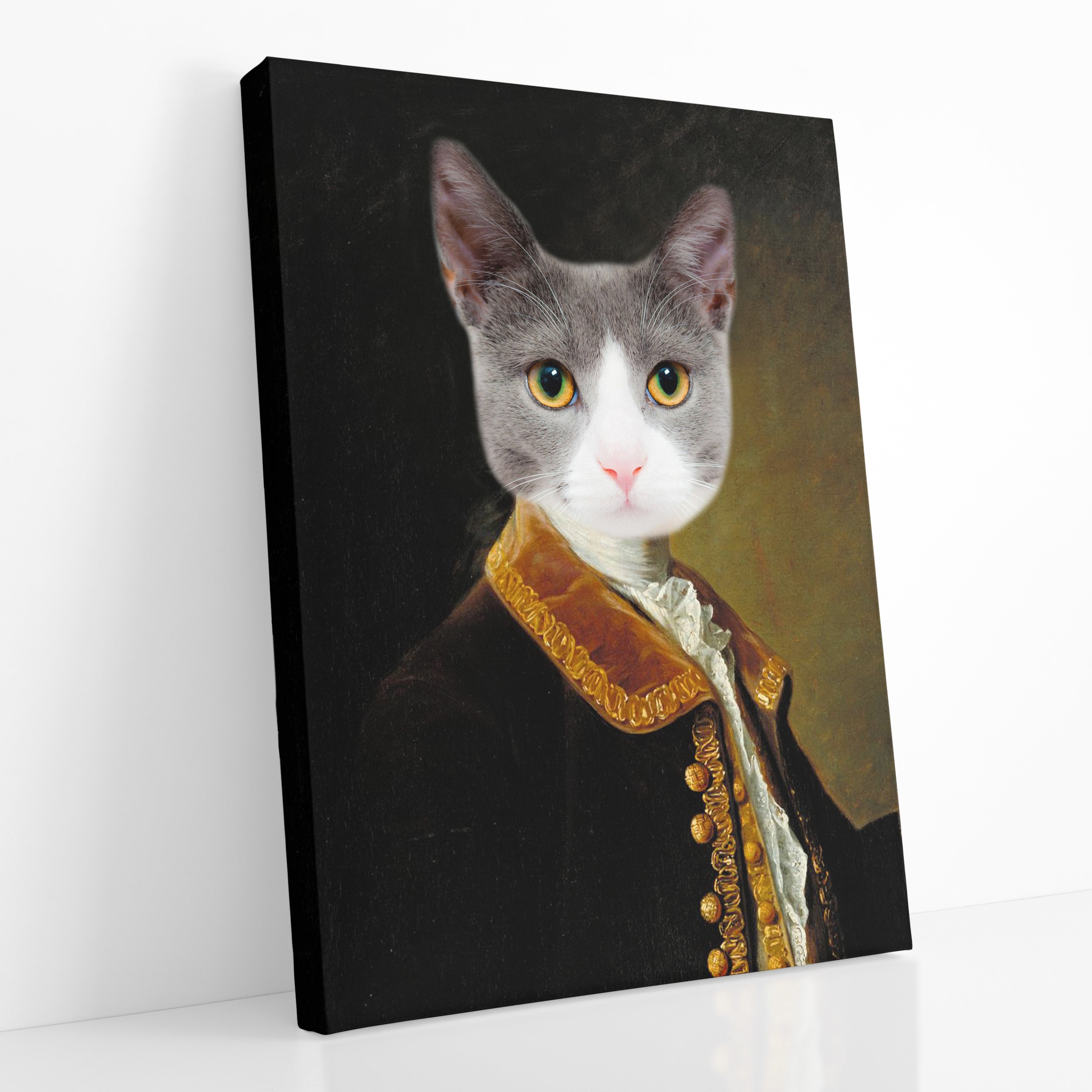 Cat Royal Guy Canvas