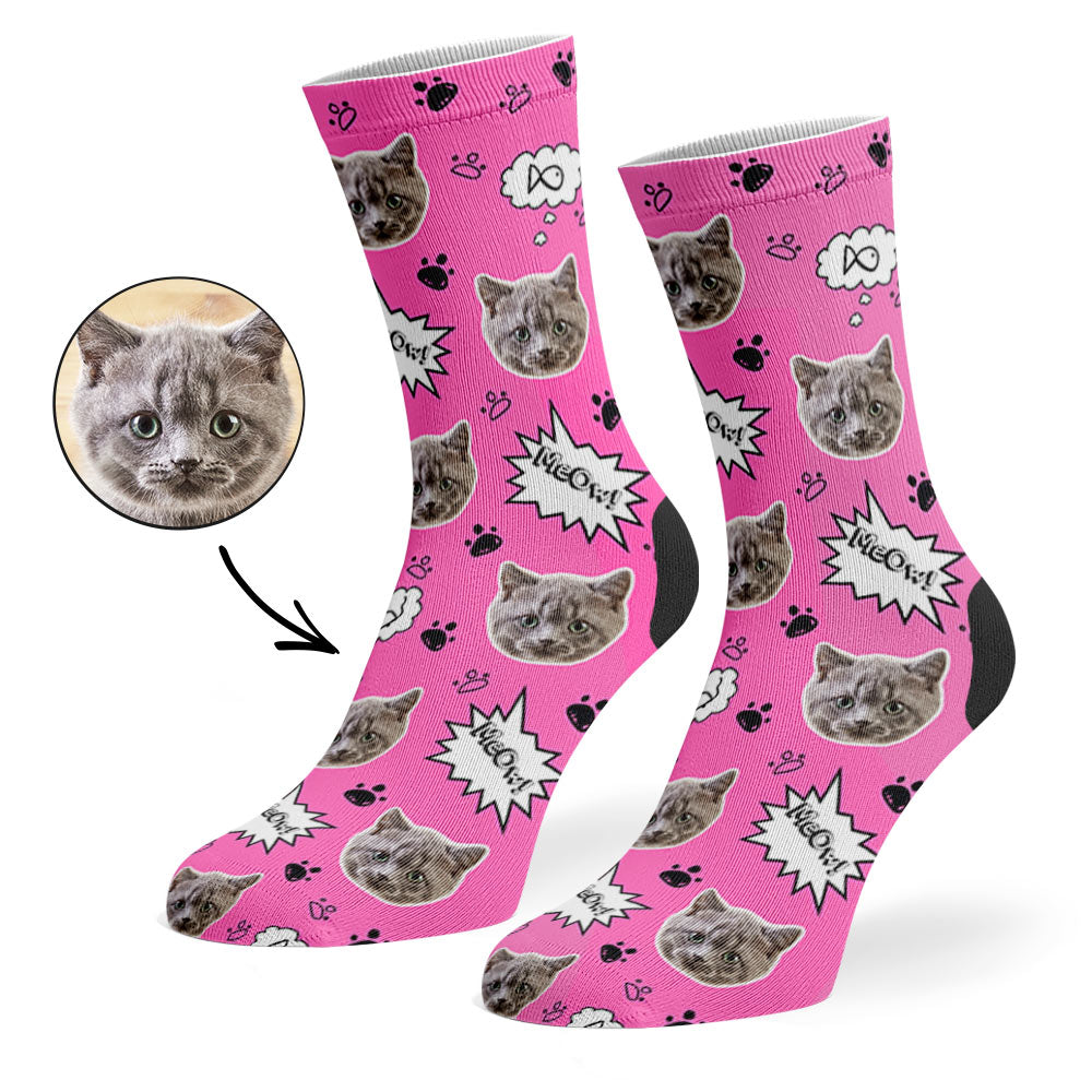 Meow Cat Socks