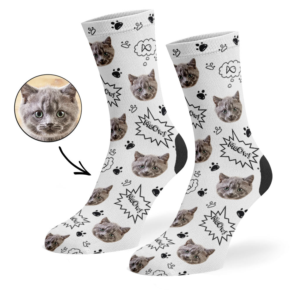 Meow Cat Socks