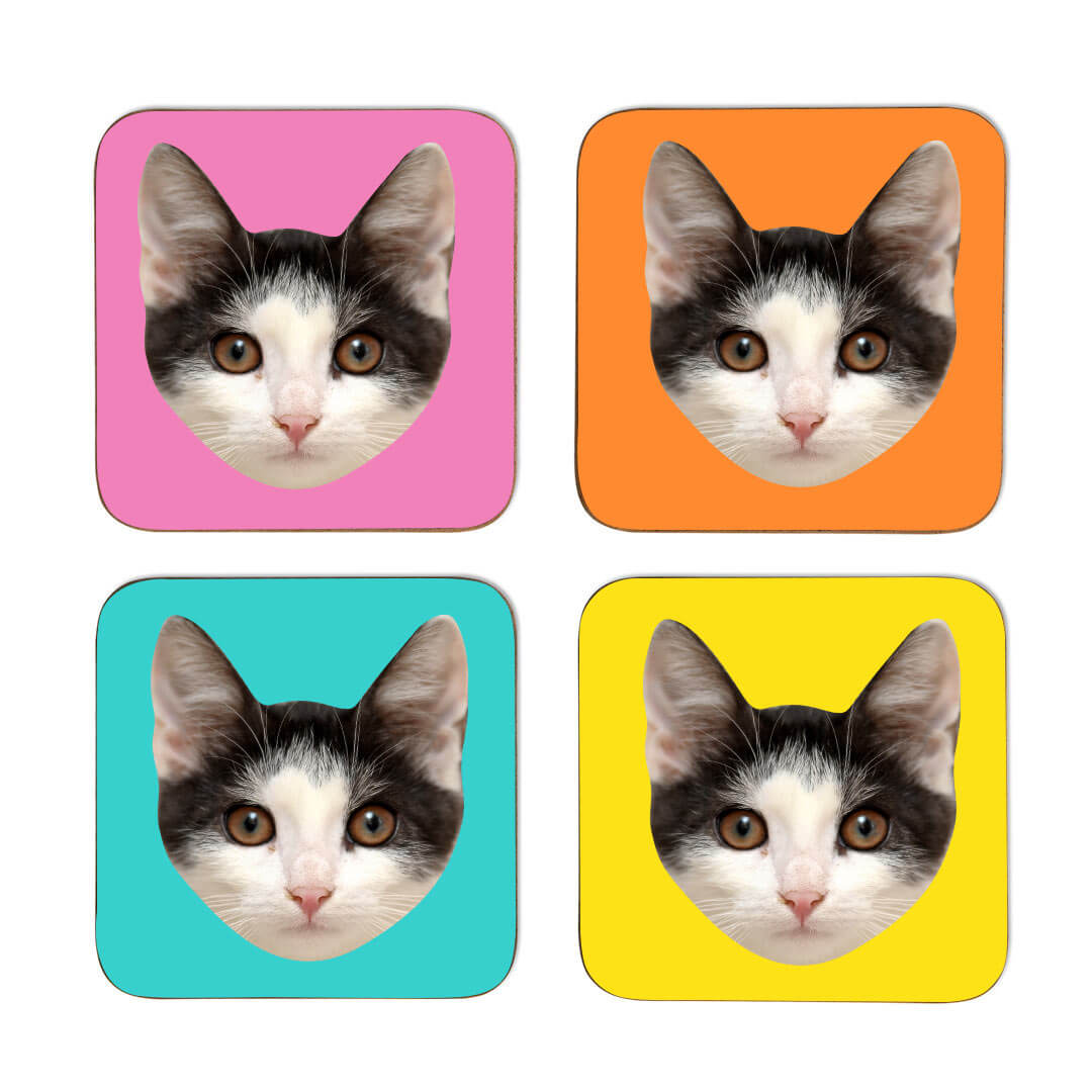 Your Cat Coasters - Colour Sets