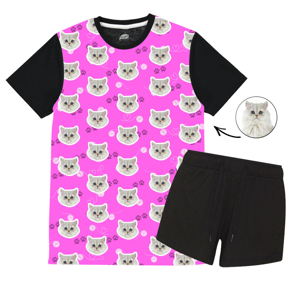 Your Cat Ladies Colour Pyjama Set