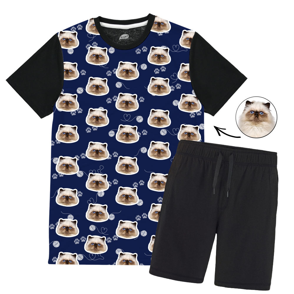 Your Cat Mens Colour Pyjama Set