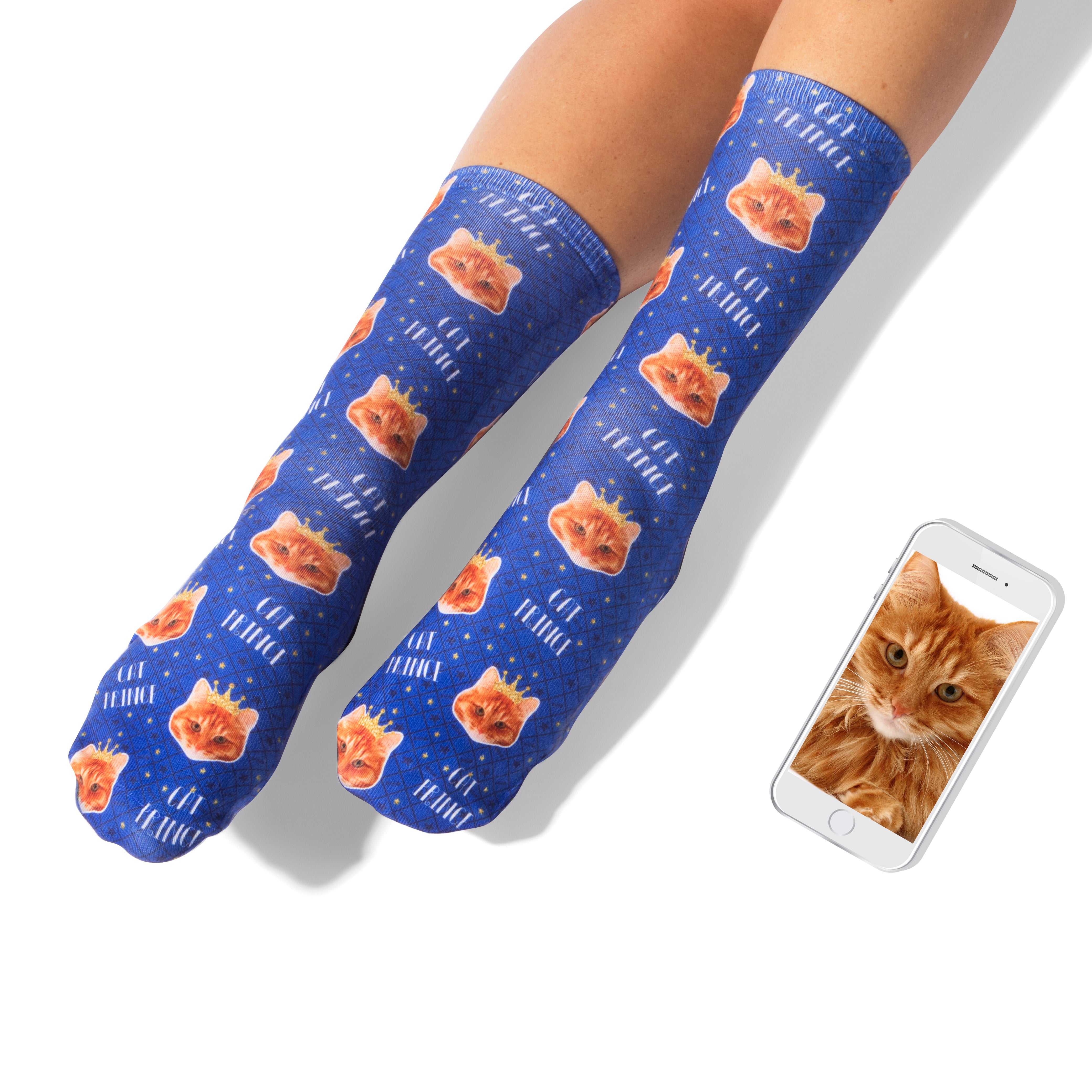 Cat Prince Socks