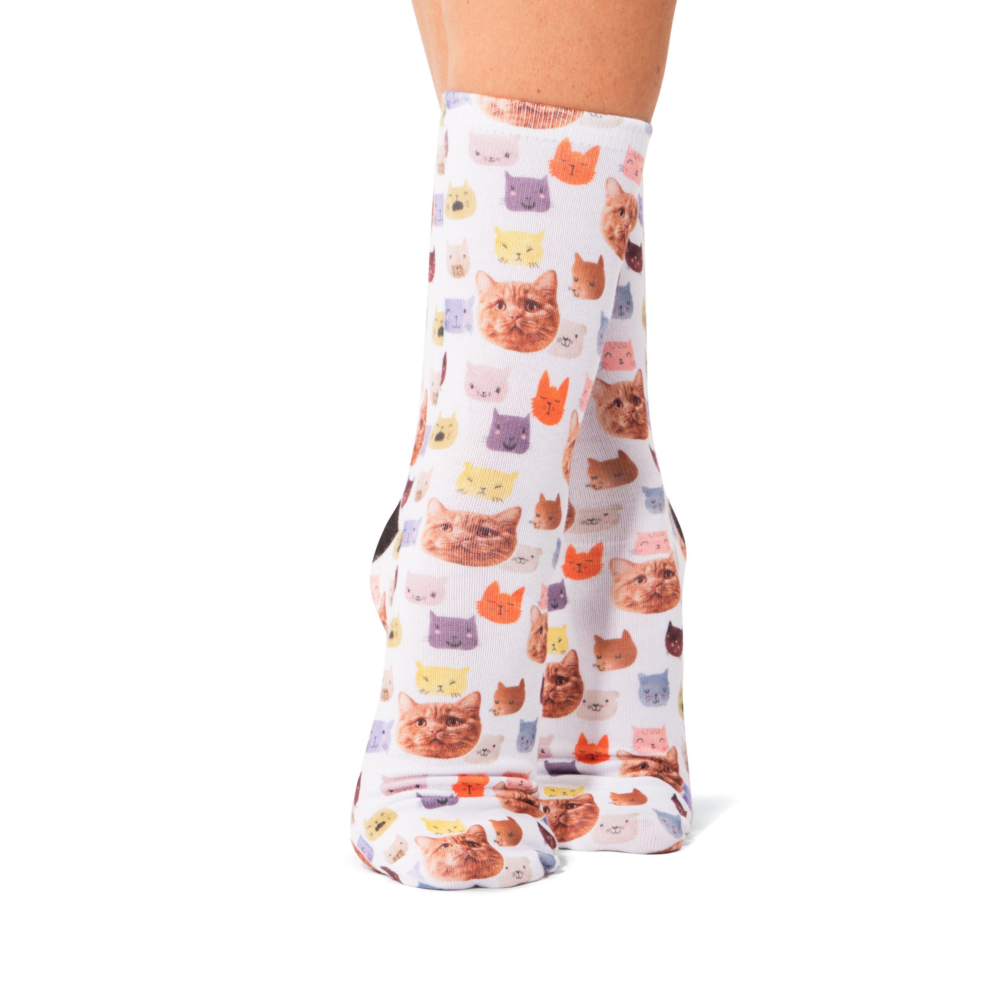 Watercolour Cats Socks